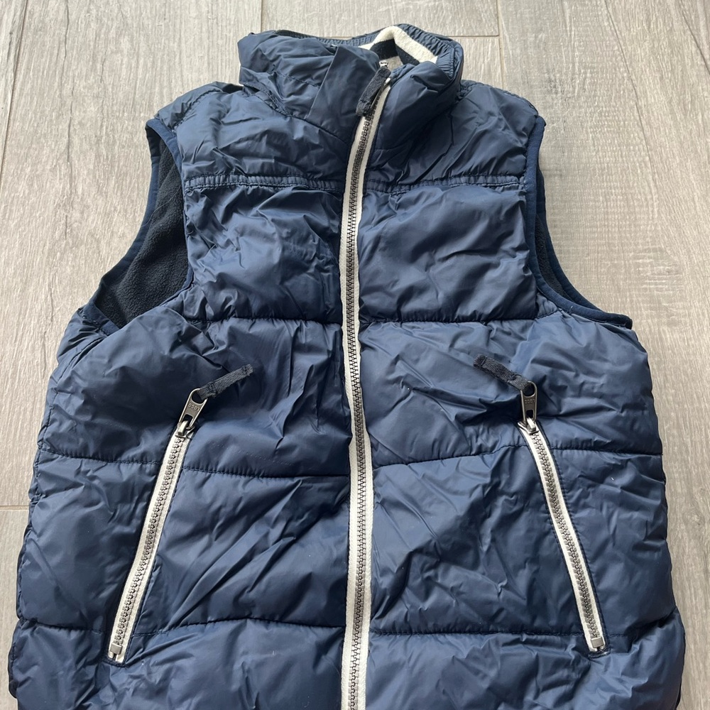 Kids Navy Puffer Vest